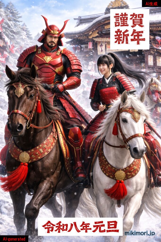謹賀新年、令和八年（2026年）元旦