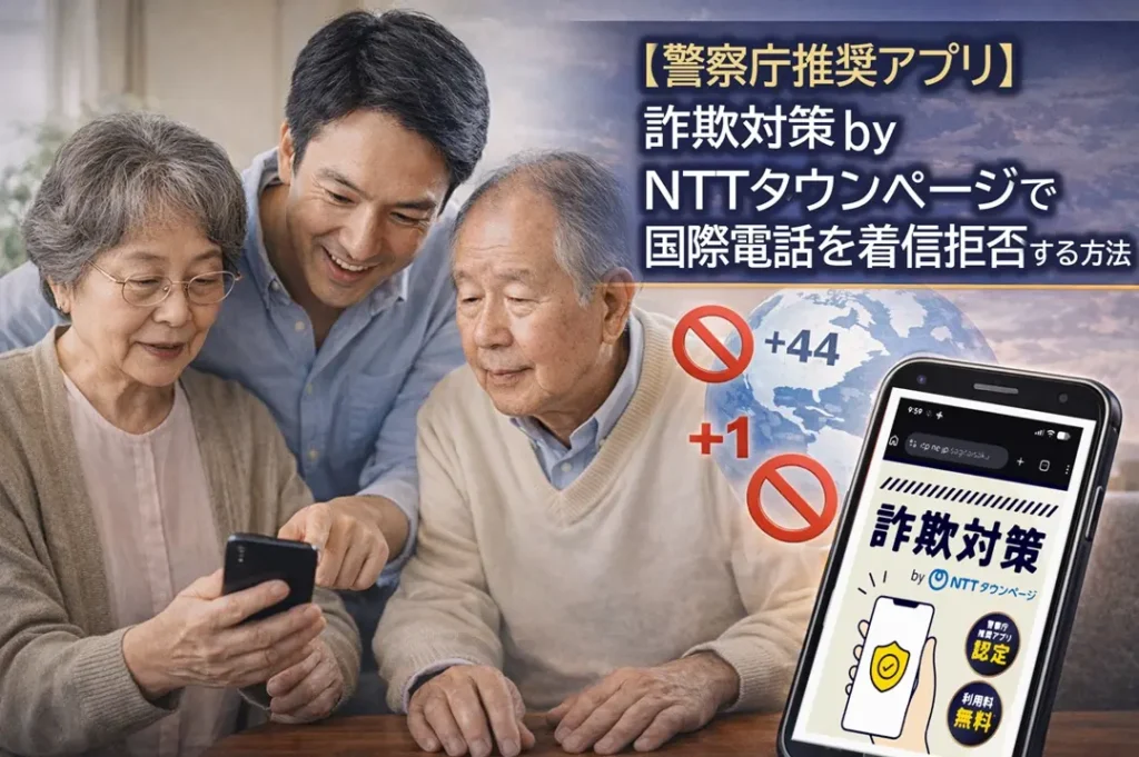 詐欺対策byNTTタウンページ