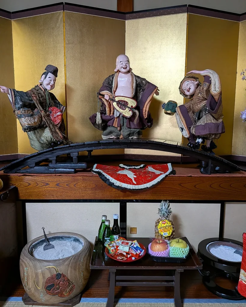 江戸の三大福神様(布袋様・恵比須様・大黒様)