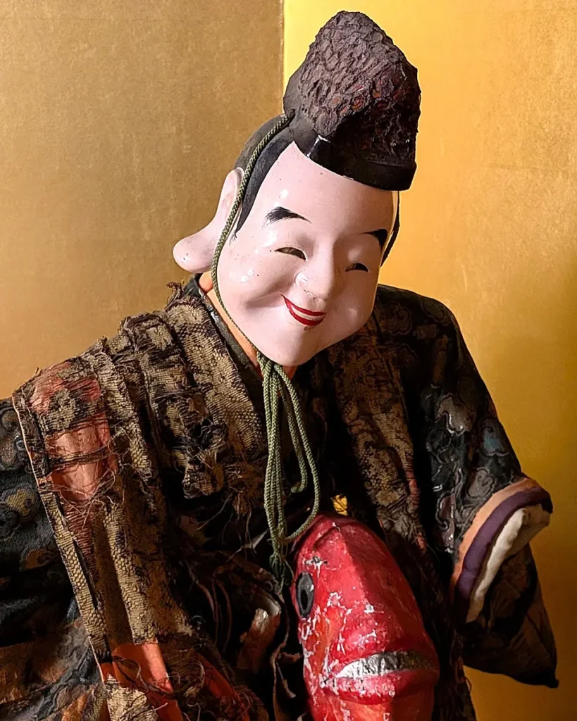 恵比寿様のアップ