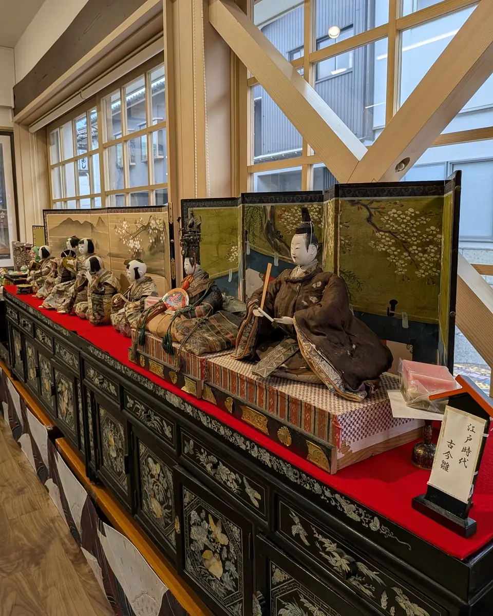 江戸時代の古今雛や五人囃子