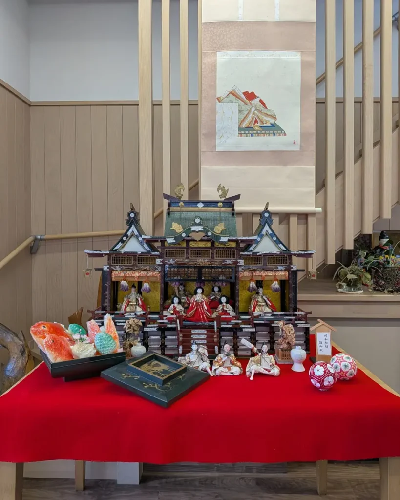 昭和初期の雛御殿飾り