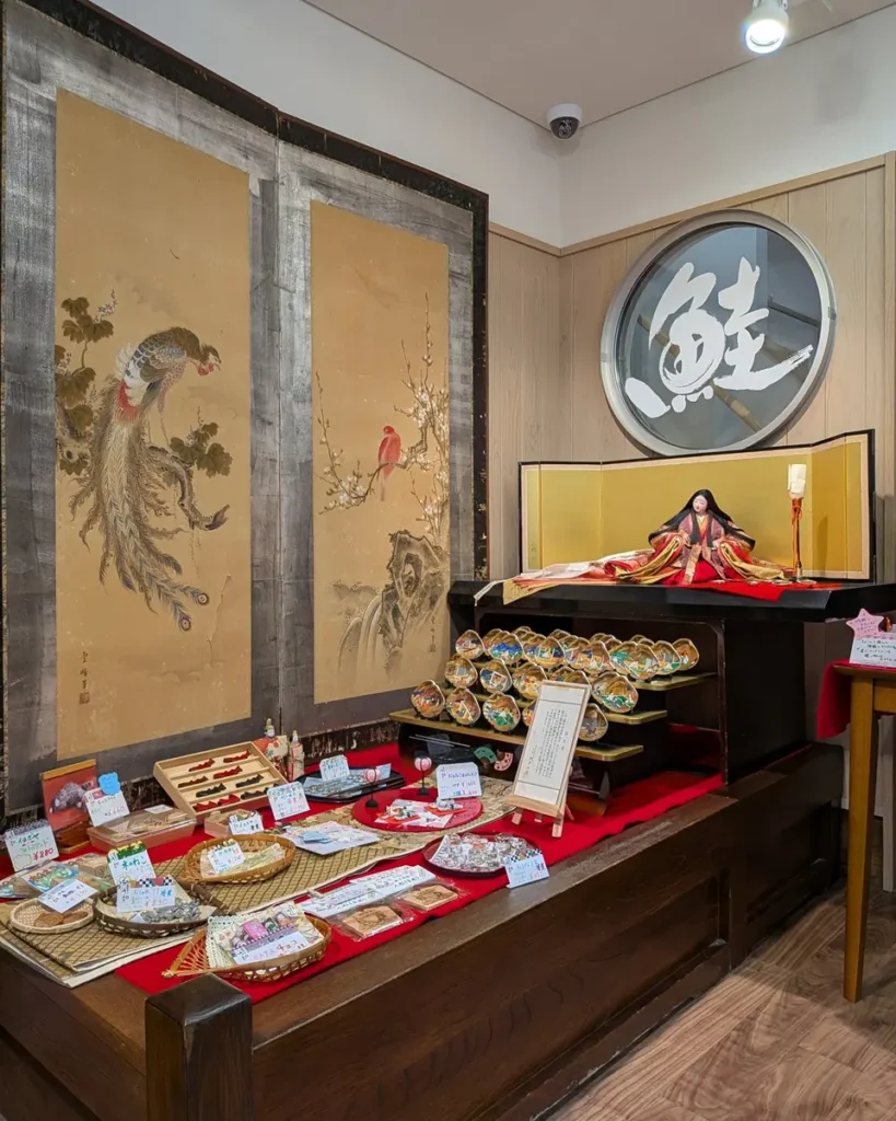 源氏物語の貝合わせコレクション、箸置きなどの小物類