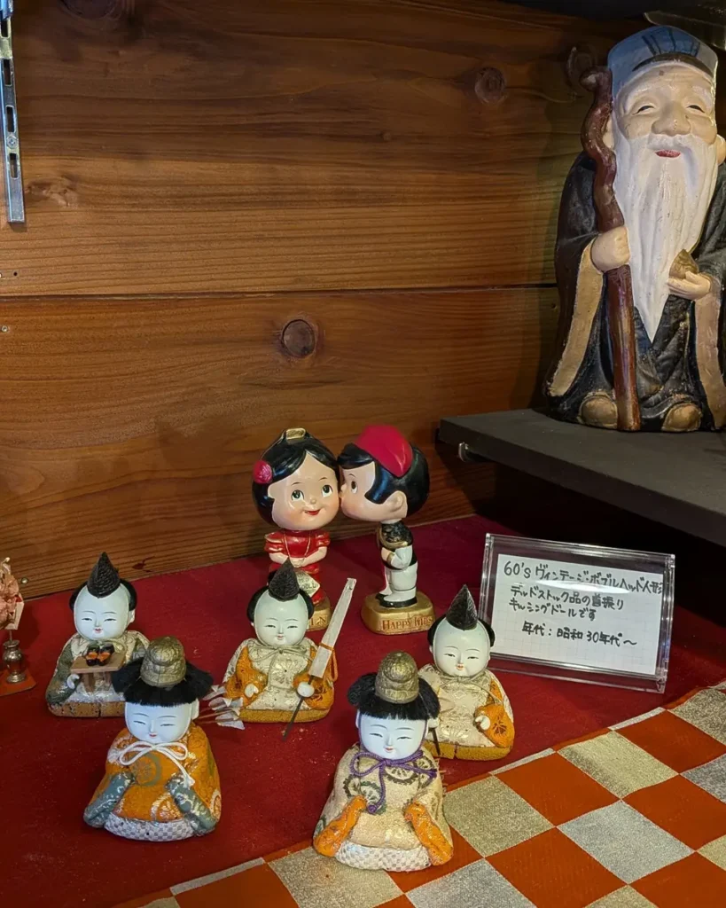 1960年代の首振り人形や寿老人