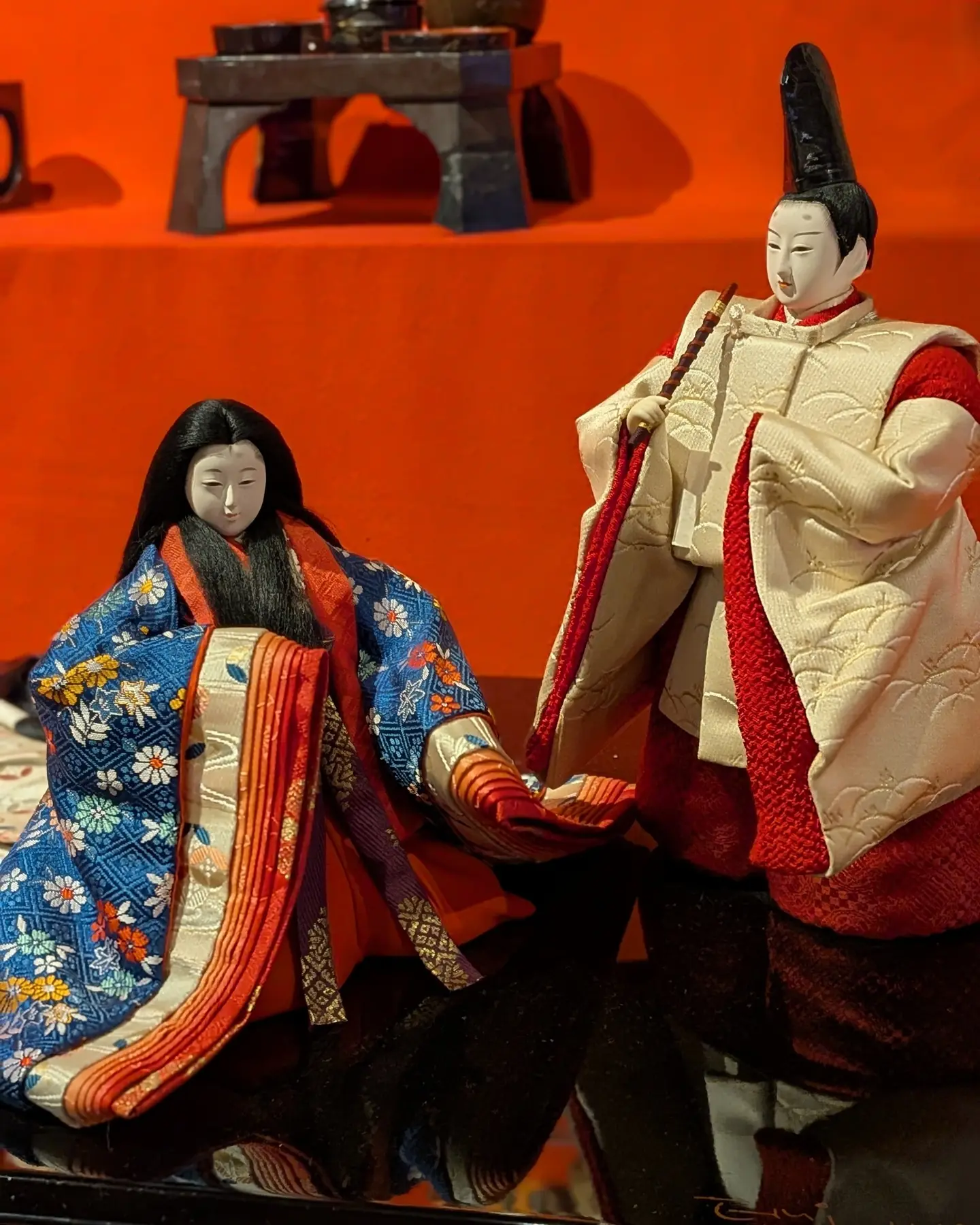 光源氏と紫の上の雅やかな人形さま