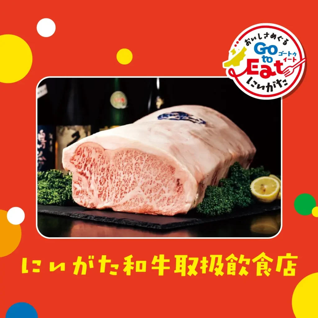 ブランド品目取扱飲食店①(にいがた和牛1:1)